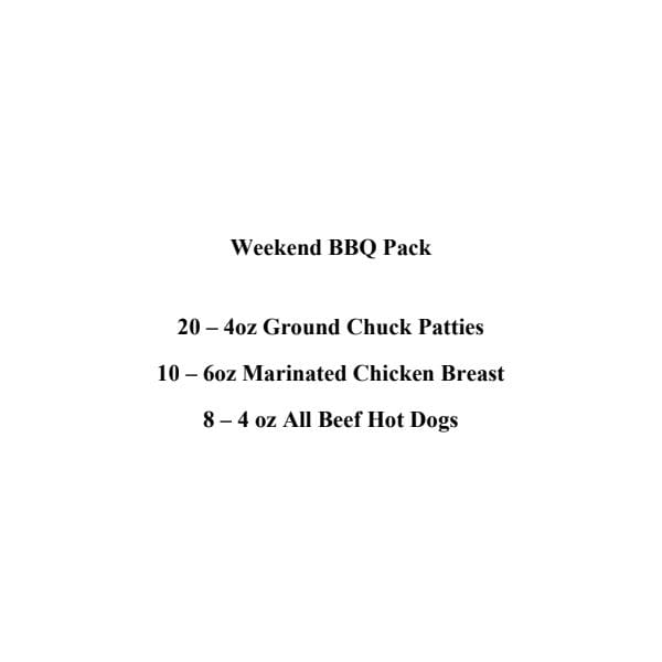 BBQ Pack - French’s Meat Shoppe